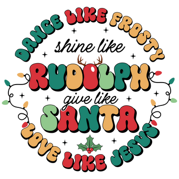 Frosty, Rudolph, Santa & Jesus