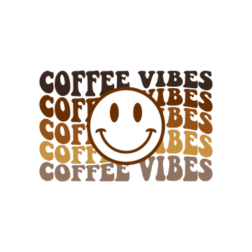Coffee Vibes Big Smiley