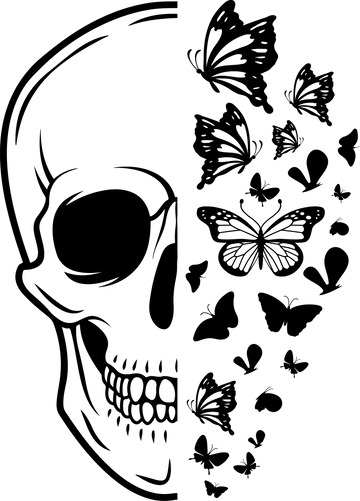 Skeleton/Butterfly