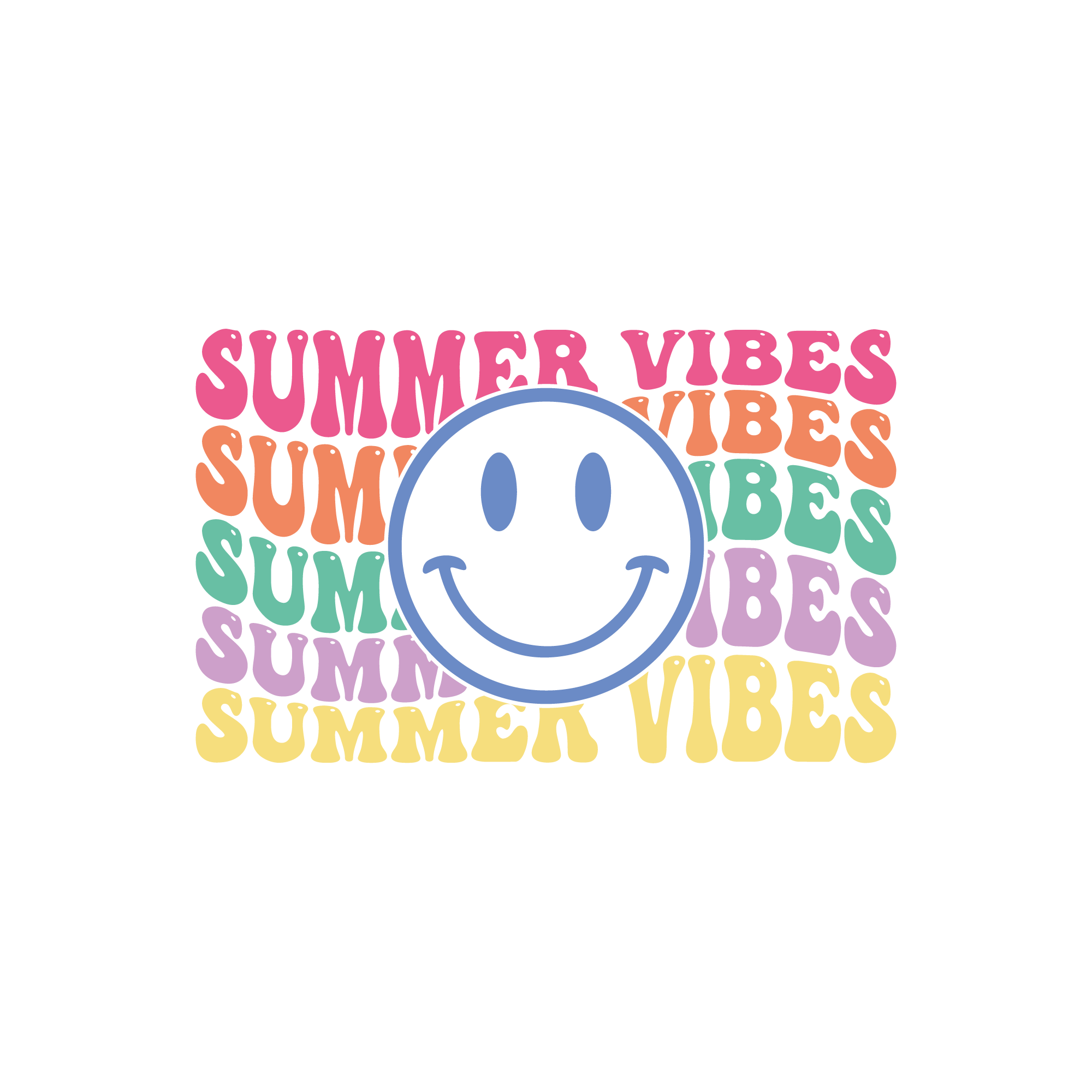 Summer Vibes Smiley