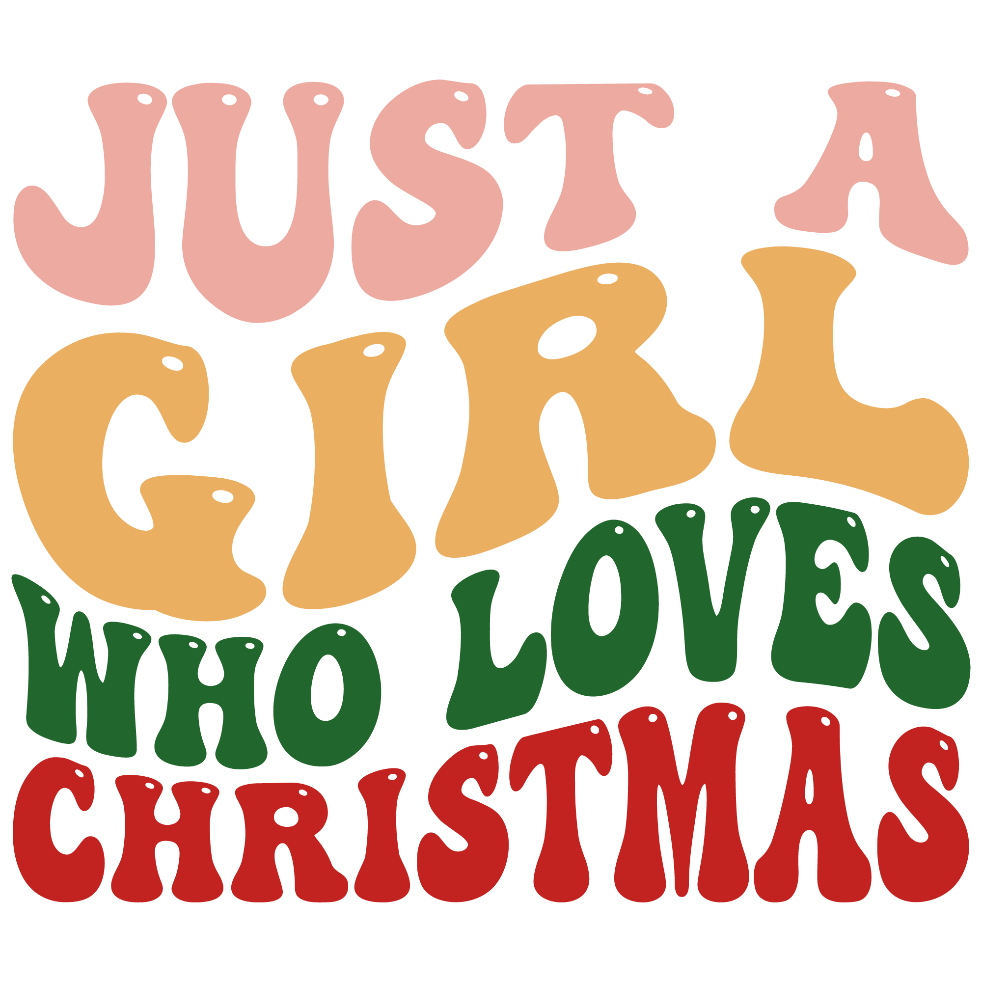 Girl Who Loves Christmas