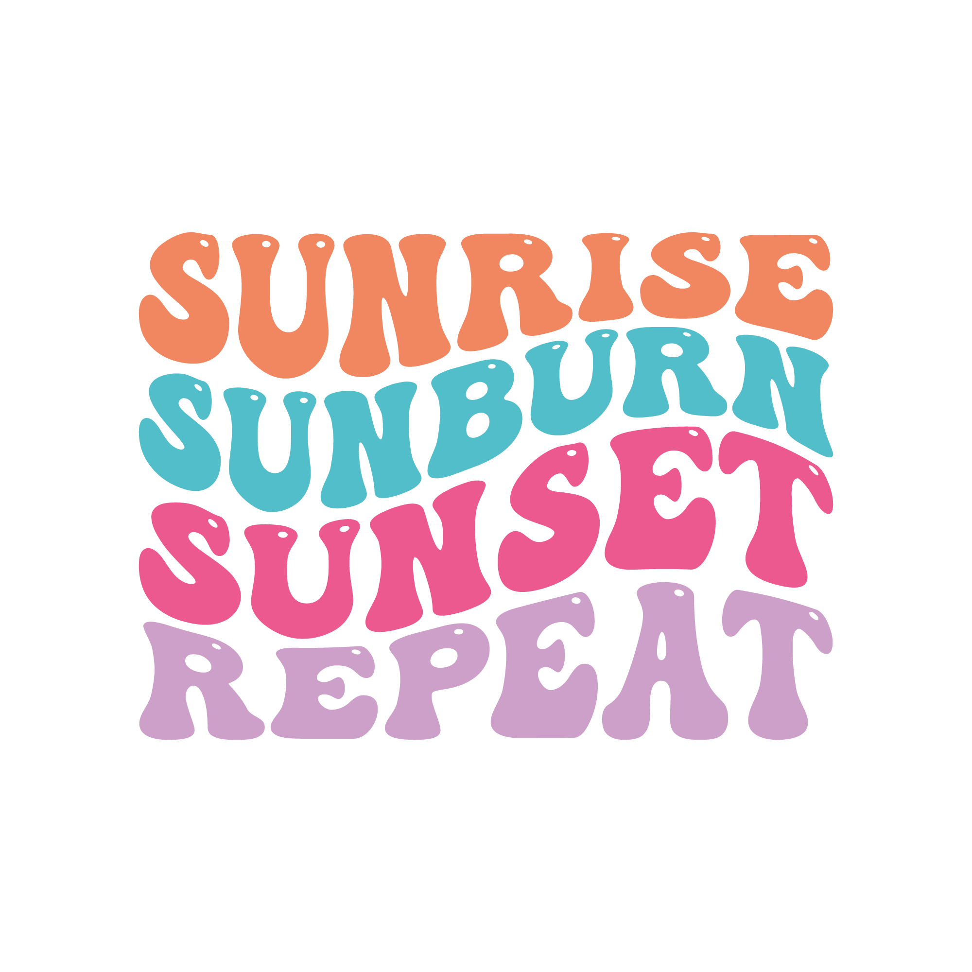 Sunrise Sunburn Sunset