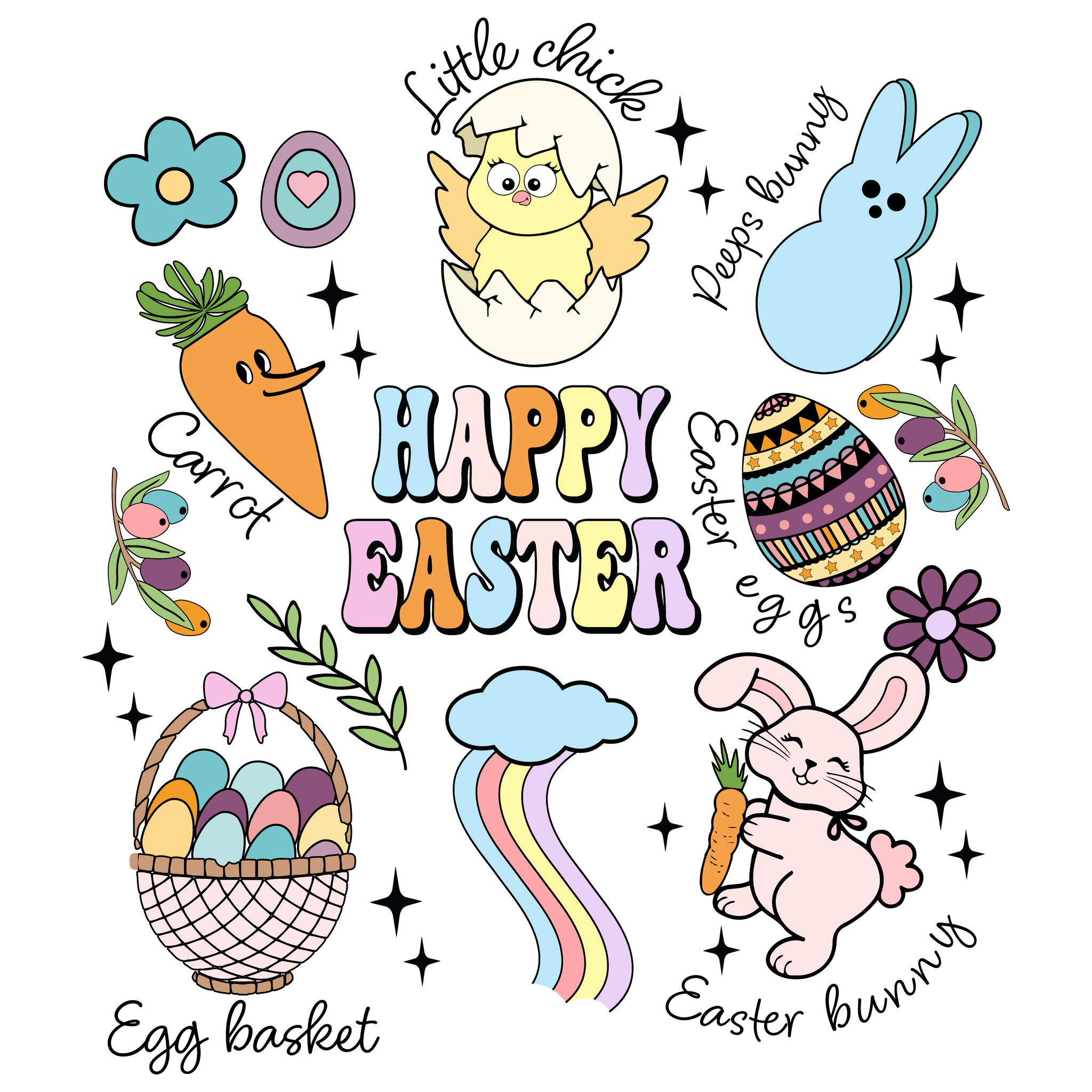 Happy Easter Collage