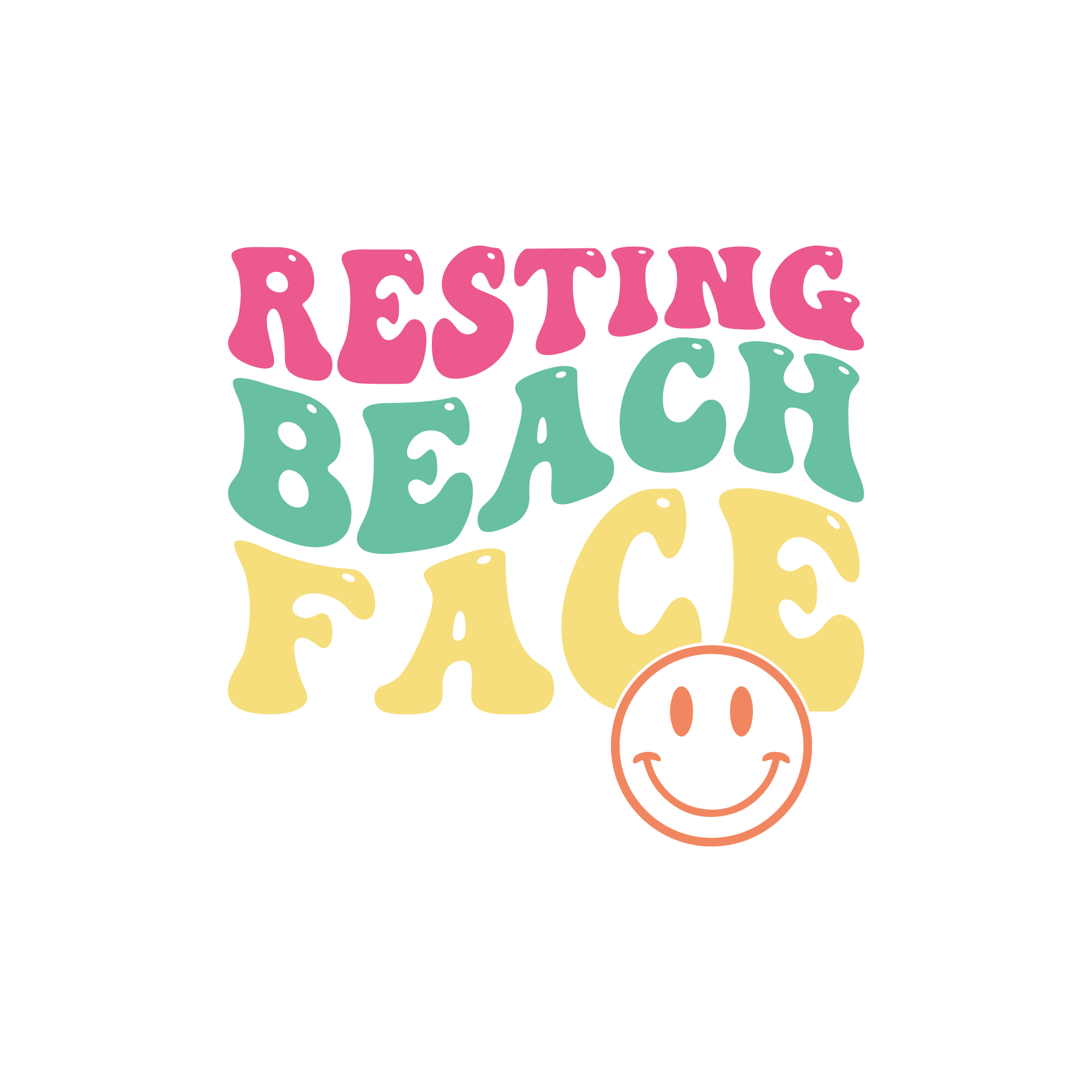 Resting Beach Face