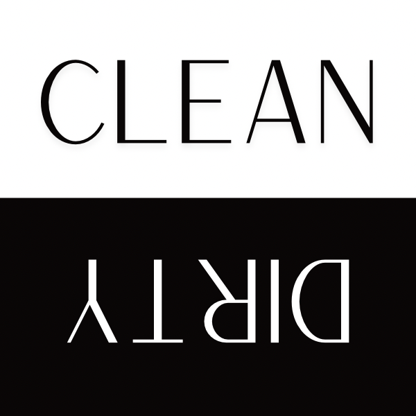 Reversible Clean/Dirty- Versailles